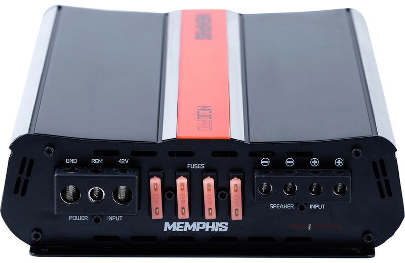 Memphis Audio MJP1500.1 MOJO Pro mono subwoofer amplifier — 1500 watts RMS x 1 at 1 ohm