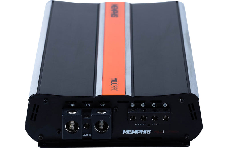 Memphis Audio MJP3000.1 MOJO Pro mono subwoofer amplifier — 3000 watts RMS x 1 at 1 ohm