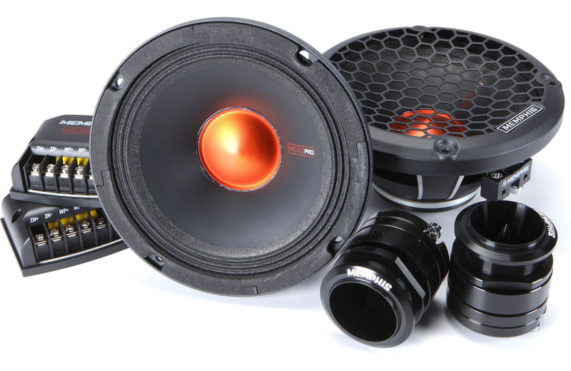 Memphis Audio MJP6C MOJO Pro Series 6-1/2" component speaker system