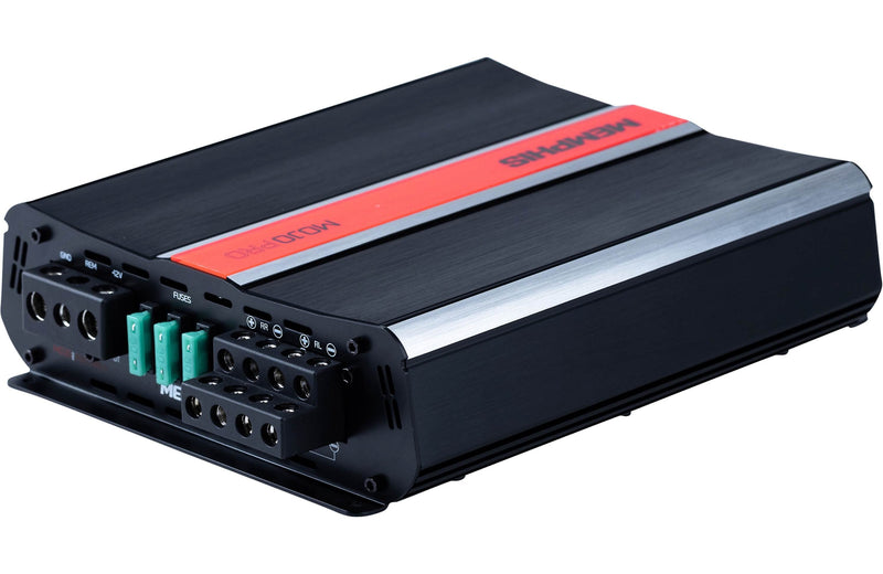 Memphis Audio MJP800.4 MOJO Pro 4-channel car amplifier — 125 watts RMS x 4