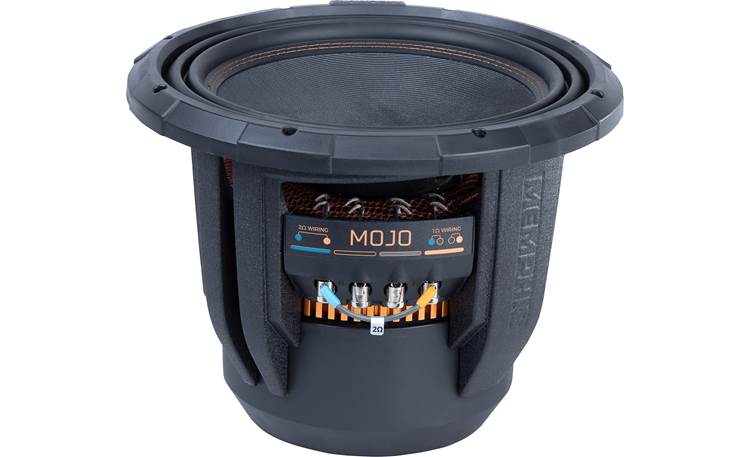 Memphis Audio MOJO1212 MOJO 7 Series 12" component subwoofer with selectable 1- or 2-ohm impedance