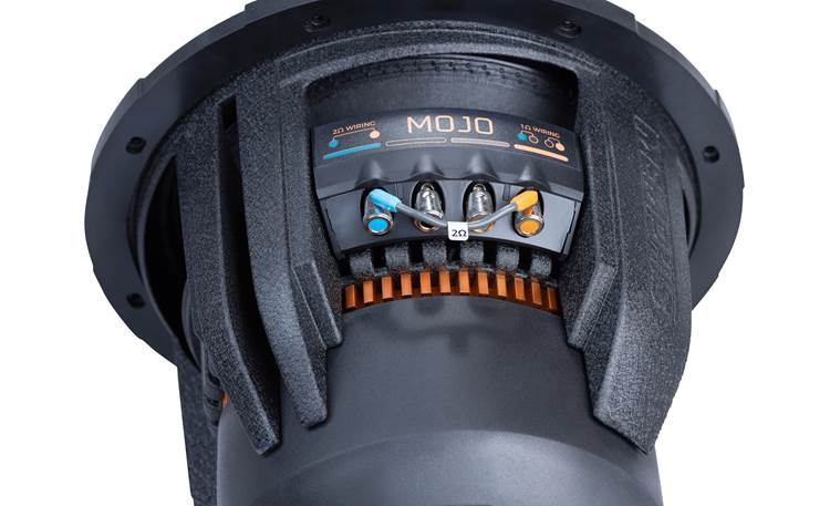 Memphis Audio MOJO1212 MOJO 7 Series 12" component subwoofer with selectable 1- or 2-ohm impedance