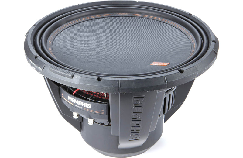 Memphis Audio MOJO1512 MOJO 7 Series 15" component subwoofer with selectable 1- or 2-ohm impedance