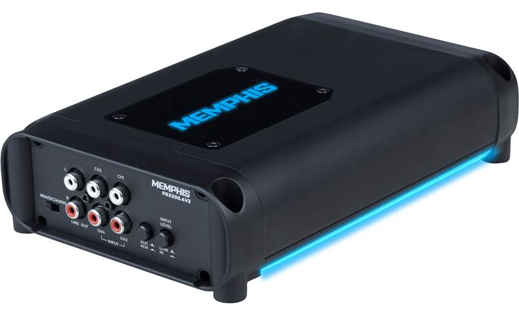 Memphis Audio PRX500.4V2 Power Reference 4-channel car amplifier — 75 watts RMS x 4