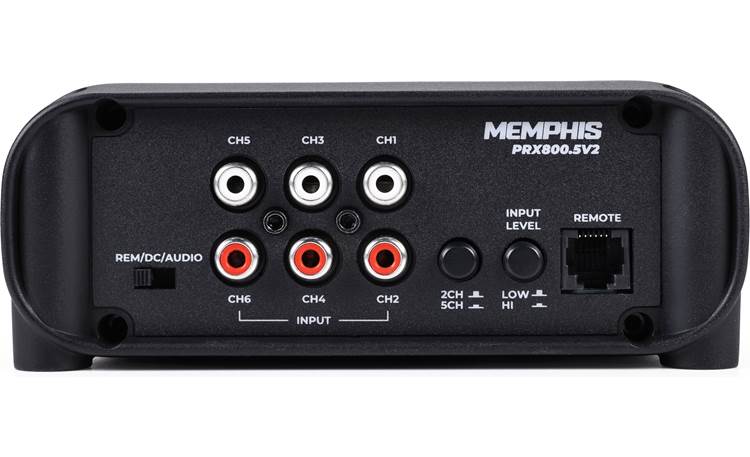 Memphis Audio PRX800.5V2 Power Reference 5-channel car amplifier — 75 watts RMS x 4 at 4 ohms + 400 watts RMS x 1 at 2 ohms