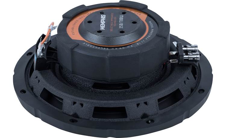 Memphis Audio PRXS1024 Power Reference shallow-mount 10" component sub with selectable 2- or 4-ohm impedance