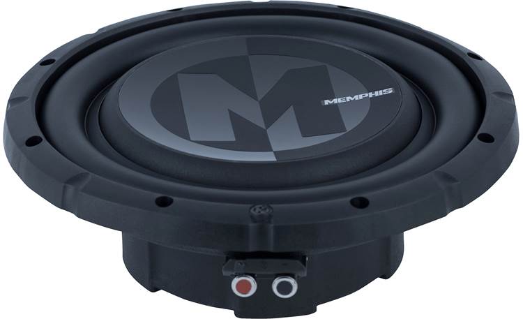 Memphis Audio PRXS1024 Power Reference shallow-mount 10" component sub with selectable 2- or 4-ohm impedance