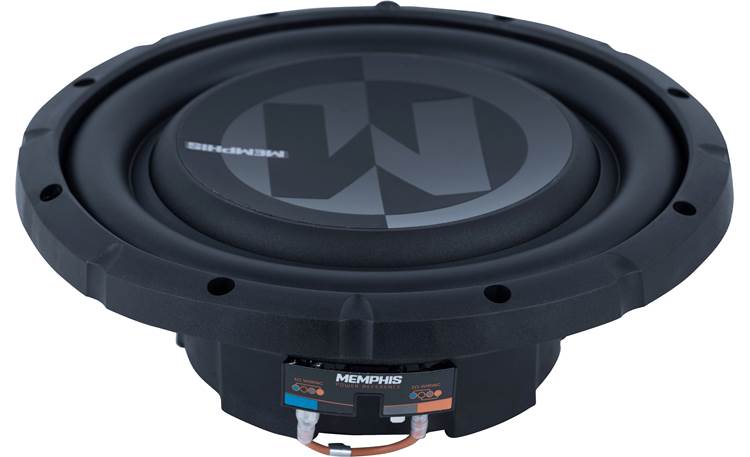 Memphis Audio PRXS1224 Power Reference shallow-mount 12" component sub with selectable 2- or 4-ohm impedance