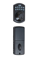 Garrison Electronic Deadbolt Door Lock, Oxidized Bronze