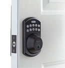 Garrison Electronic Deadbolt Door Lock, Oxidized Bronze