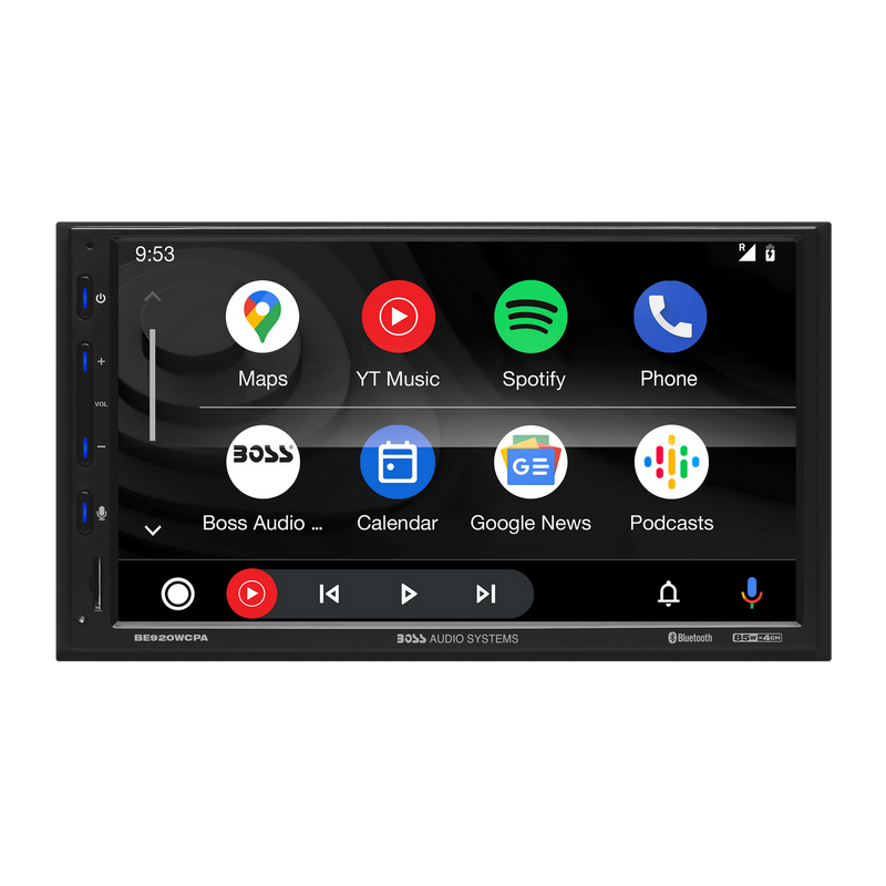 Boss Audio BE920WCPA 7" Digital Multimedia Receiver with Wireless Apple Carplay / Android Auto