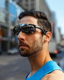 Shokz RoadWave Sport Audio Sunglasses – Bone Conduction + Sunglasses Combo (Black)