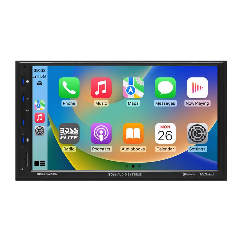 Boss Audio BE920WCPA 7" Digital Multimedia Receiver with Wireless Apple Carplay / Android Auto