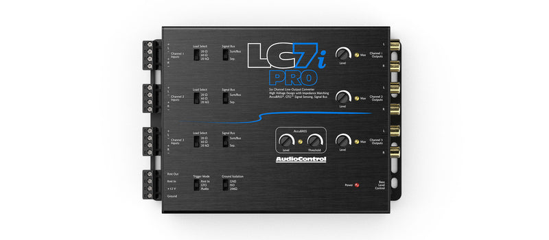 AudioControl lc7i pro 6 channel line out converter with accubass®