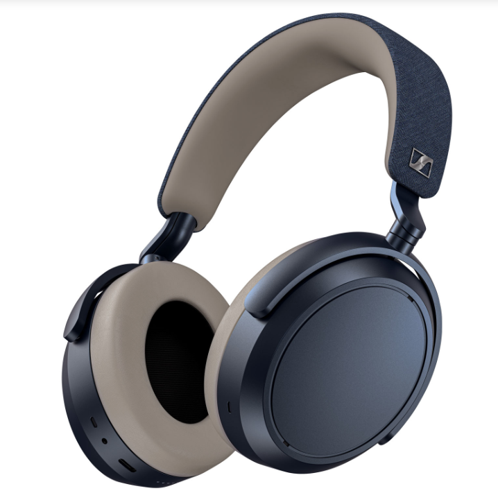 Sennheiser MOMENTUM 4 Over-Ear Noise Cancelling Bluetooth Headphones - Denim