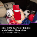 Kidde Hardwired Smart Smoke and Carbon Monoxide Detector, Kidde App Enabled, Voice Alerts