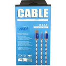 Câble Lightning vers USB à LED bleue pour iPhone Apple