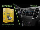 iDatalink KIT-EDG3 Dash and Wiring Kit Maestro Dash Kit + Harness (Ford Edge '15 - 20)