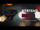 Orion XTR154D 15 inch Subwoofer dual 4 ohm 3000 watts