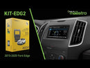 iDatalink KIT-EDG2 Dash and Wiring Kit Maestro Dash Kit + Harness (Ford Edge '15 - up)
