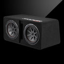 Kicker 48DCVR122 CompVR 12" (30 cm) Subwoofer double dans un boîtier ventilé, 2 ohms, 800 W 
