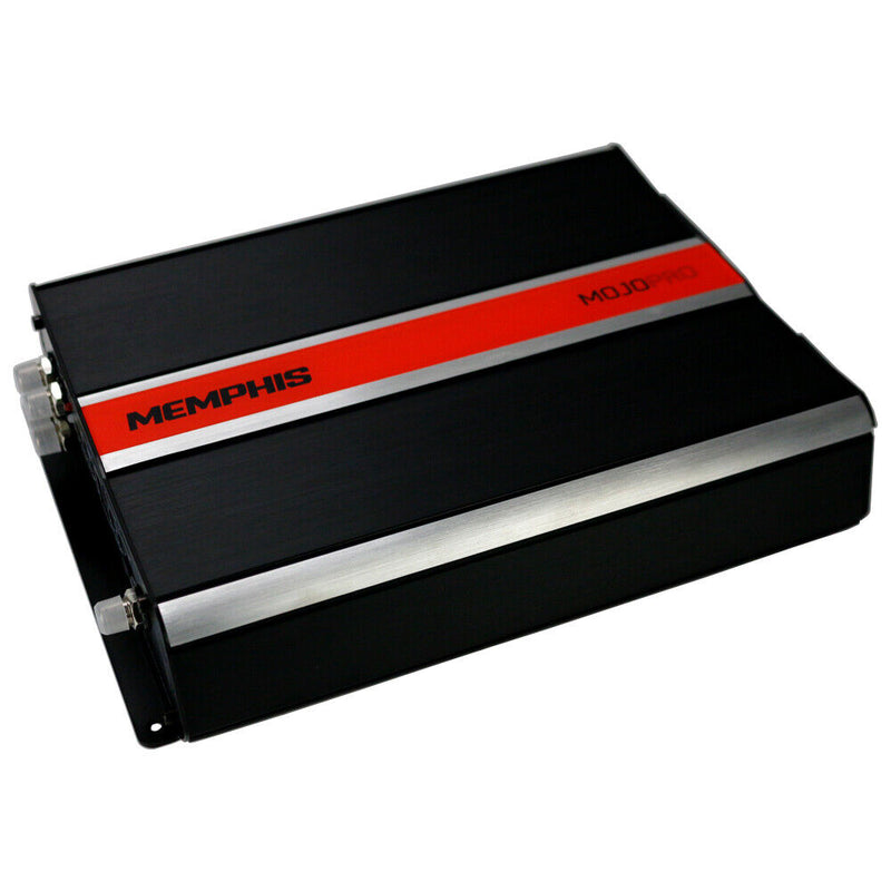 Memphis Audio MJP1000.1 MOJO Pro mono subwoofer amplifier — 1000 watts RMS x 1 at 1 ohm