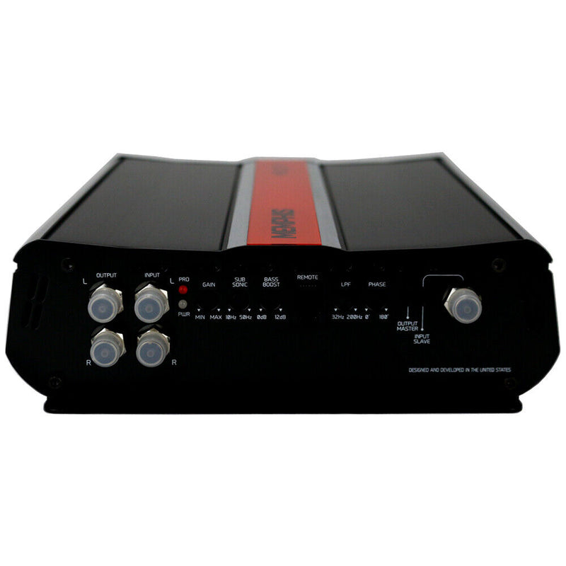 Memphis Audio MJP1000.1 MOJO Pro mono subwoofer amplifier — 1000 watts RMS x 1 at 1 ohm