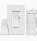 Lutron Diva Smart Dimmer Switch for Caseta Smart Lighting (DVRF-PKG1D-WH-RC)