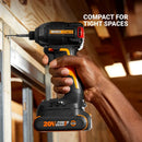 Nitro WX265L 20V Brushless Compact 1/4" Impact Driver