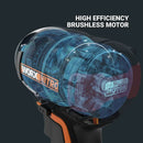 Nitro WX265L 20V Brushless Compact 1/4" Impact Driver