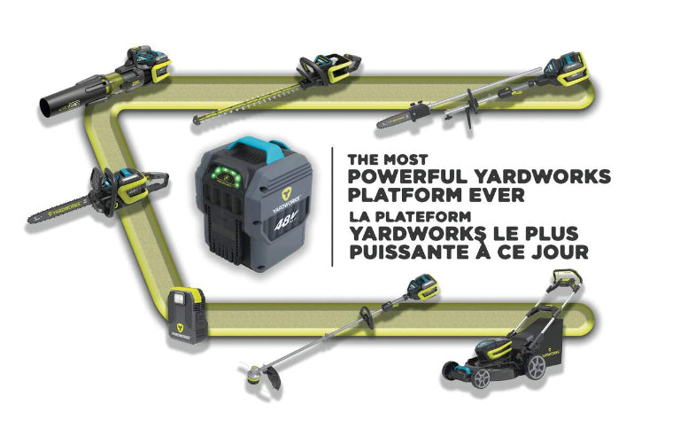 Yardworks 48V 6Ah Lithium-Ion Garden Power Tool Battery