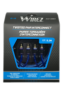Wirez IT-17 2 Channel Interconnect 17 Feet - Bass Electronics