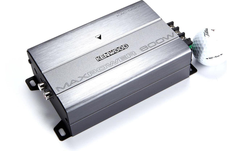 Kenwood KAC-M3001 Compact Mono Amplifier — 300 watts RMS x 1 at 2 ohms - Bass Electronics