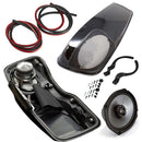 Kicker 46HDBL69VB 2014-Newer Harley Davidson Left and Right Bag Lid kit w/ 6x9 Speakers and Harness in Vivid Black - Bass Electronics
