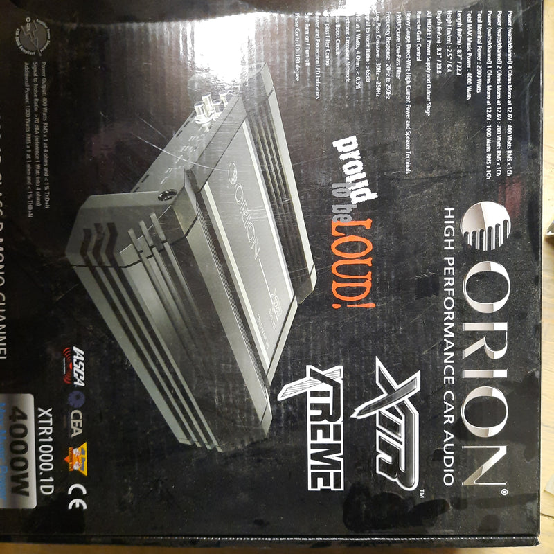 Orion XTR1000.1D - Bass Electronics