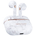 Happy Plugs Hope In-Ear Truly Wireless Headphones - White Marble - Bass Electronics