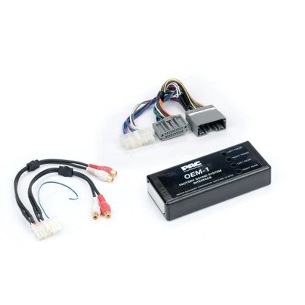 PAC AOEM-CHR3 System Interface Kit to Add or Replace An Amplifier in Select 2007-up Chrysler, Dodge and Jeep Vehicles with an Infinity System - Bass Electronics