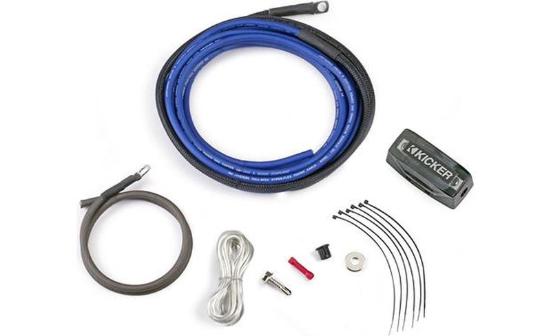 Kicker PK8 8-gauge amplifier power wiring kit - Bass Electronics