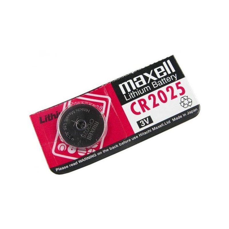 Maxell Lithium Cell Batteries (CR2025 - 3 Volt) - Bass Electronics