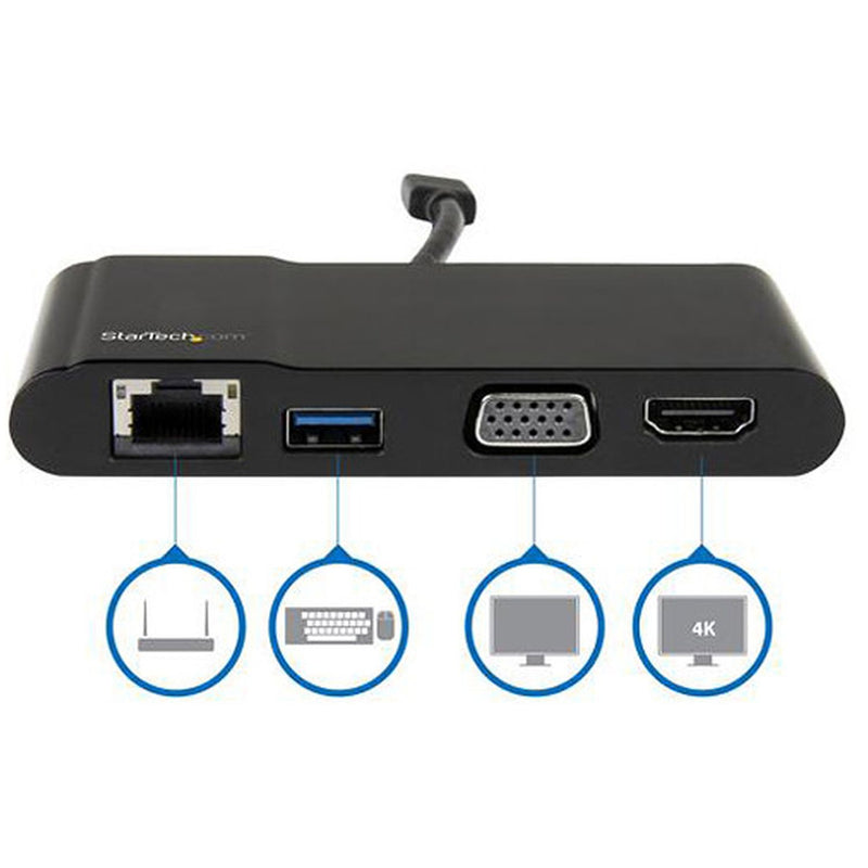 Startech USB-C Multiport Adapter for laptops - Bass Electronics