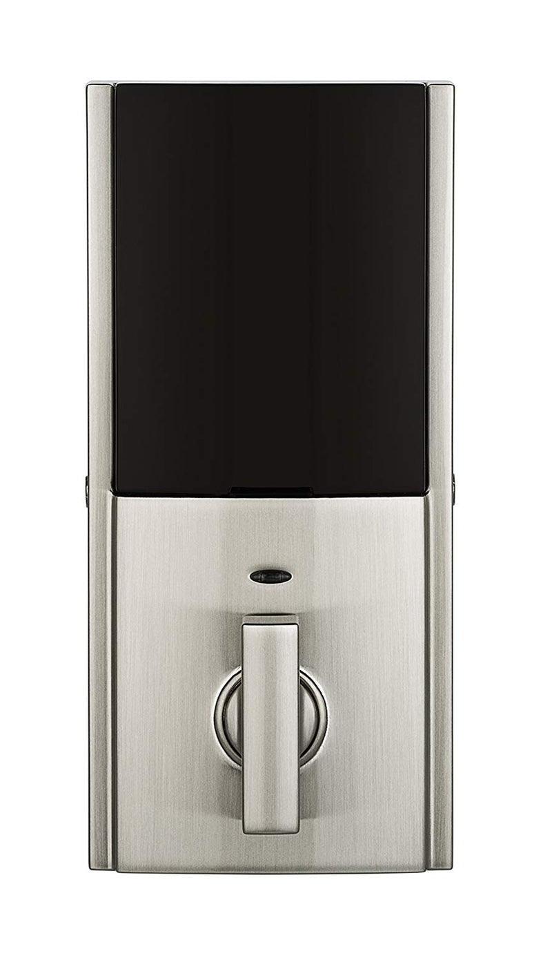 Weiser Premis Touchscreen Smart Lock Compatible with Apple HomeKit, Electronic Deadbolt Featuring SmartKey, Satin Nickel (9GED22000-001) - Bass Electronics