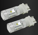 3157 LED Bulbs, Pair, 30 watts, Super White - Bass Electronics