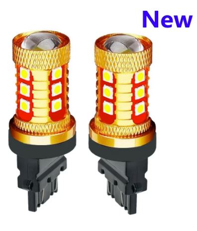 Super Bright T25 3157 P27/7W 1000Lm 3030 LED Running, Lamp Turn Signals 3156 3057 3456 3757 - Bass Electronics