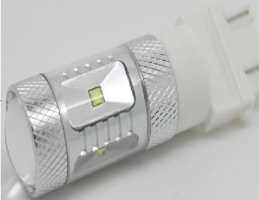 3157 LED Bulbs, Pair, 30 watts, Super White - Bass Electronics