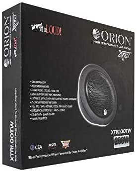 Orion XTR1.00TW 1" 200W XTR Series Surface/Flush Mount Tweeters - Bass Electronics