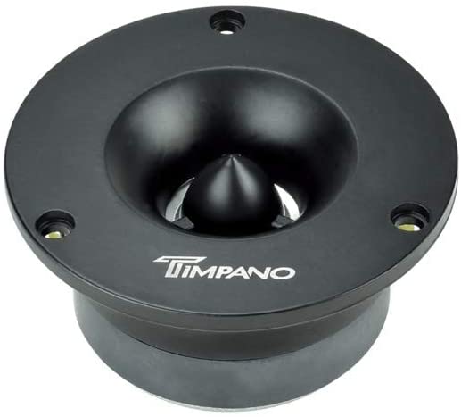 Timpano TPT-ST3 PRO Bullet 3.75″ Super Tweeter Black – 1″ Voice Coil - 250 Watts Peak Each Tweeter - 4 Ohm (Pair) - Bass Electronics