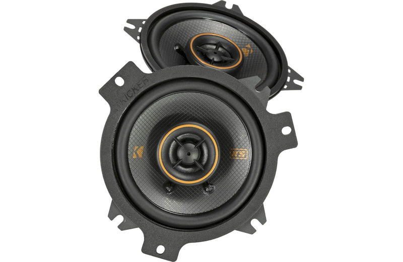 Kicker 47KSC404 KSC40 4-Inch (100mm) Coaxial Speakers w/.5-Inch (13mm) tweeters, 4-Ohm - Bass Electronics