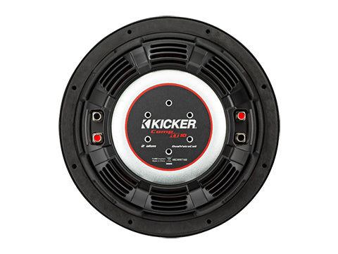 Kicker CompRT 10-Inch (25cm) Subwoofer, DVC, 2-Ohm, 400W - Bass Electronics