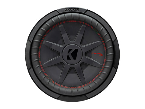 Kicker CompRT 12-Inch (30cm) Subwoofer, DVC, 4-Ohm, 500W - Bass Electronics