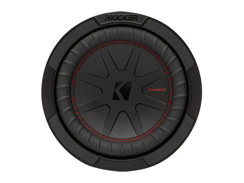 Kicker CompR 8-Inch (20cm) Subwoofer, DVC, 4-Ohm, 300W - Bass Electronics